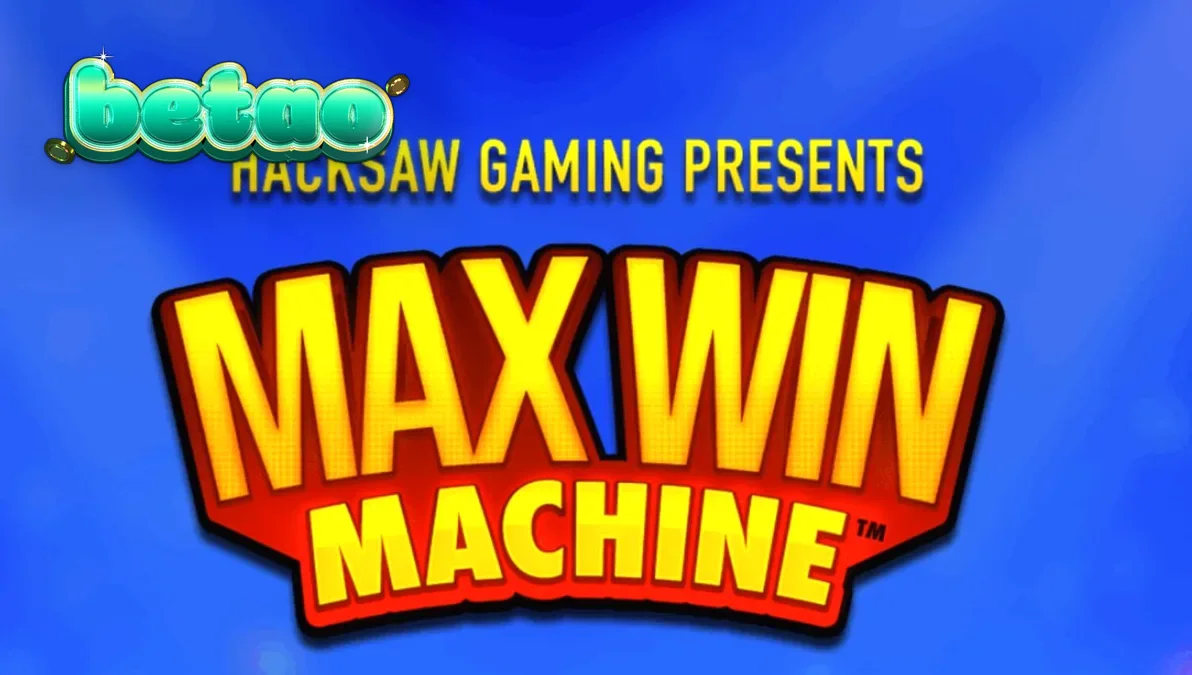Interface vibrante e retrô do slot Max Win Machine com setes vermelhos